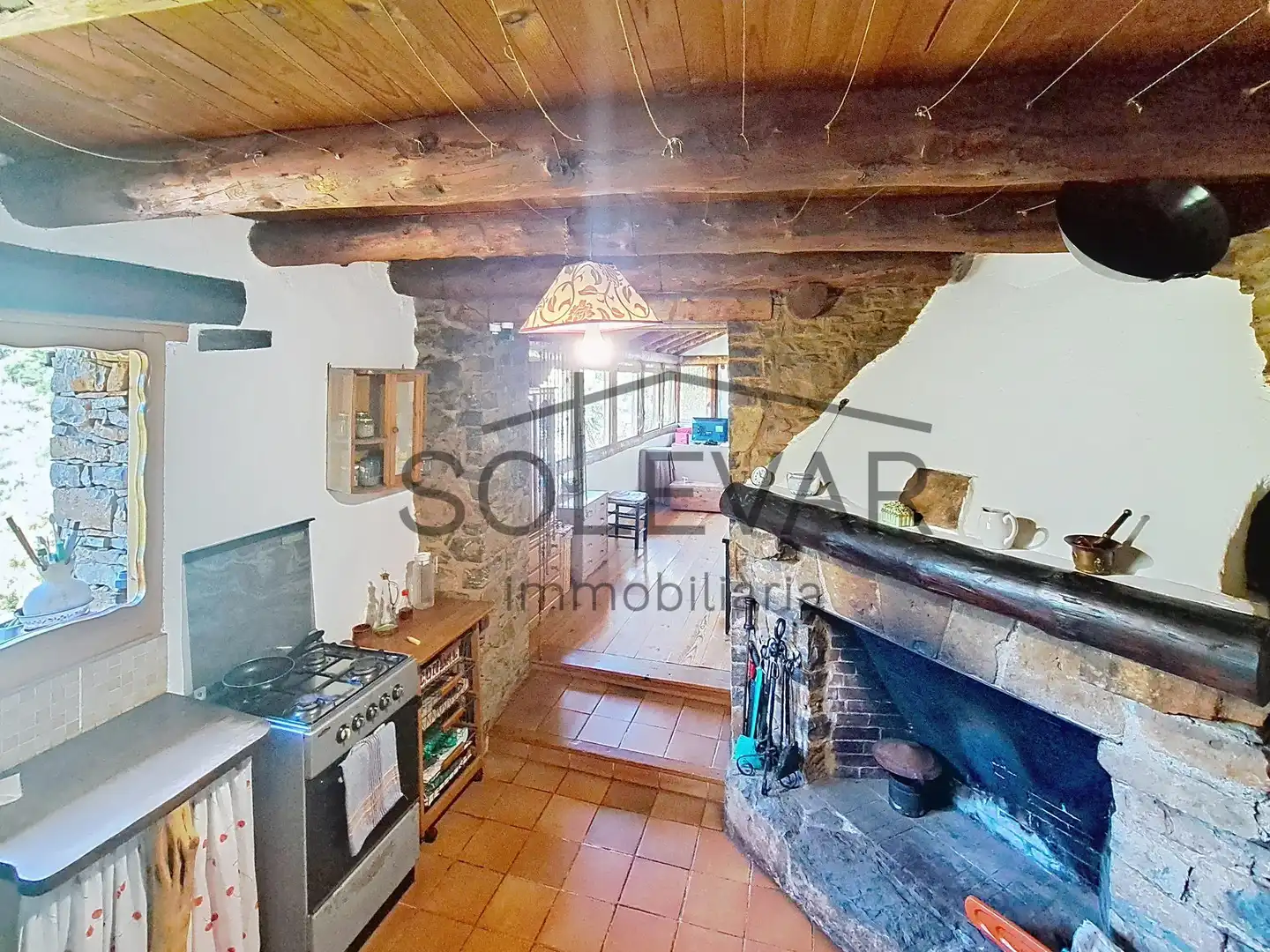 Cocina de Casa o chalet en venta en Abella de la Conca