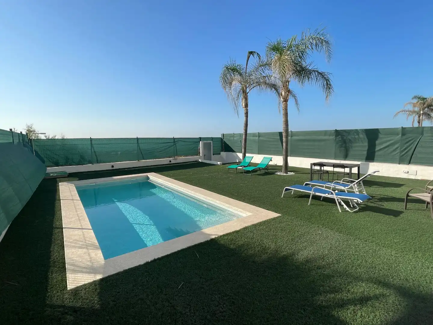 Piscina de Casa o chalet en venta en Burriana / Borriana con Aire acondicionado, Jardín privado y Trastero