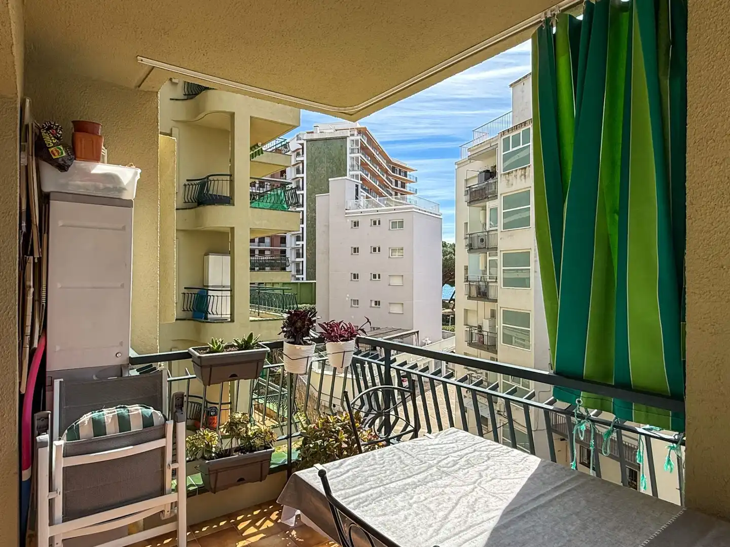 Balcony of Apartments for sale in Castell d'Aro, Platja d'Aro i s'Agaró  with Air Conditioner, Heating and Terrace