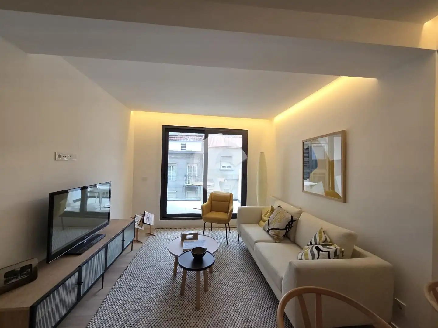Living room of Flat for sale in Vigo   with Heating and Storage room
