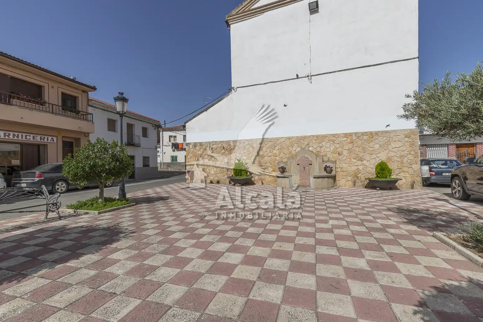 Vista exterior de Casa o xalet en venda en Espinosa de Henares amb Terrassa