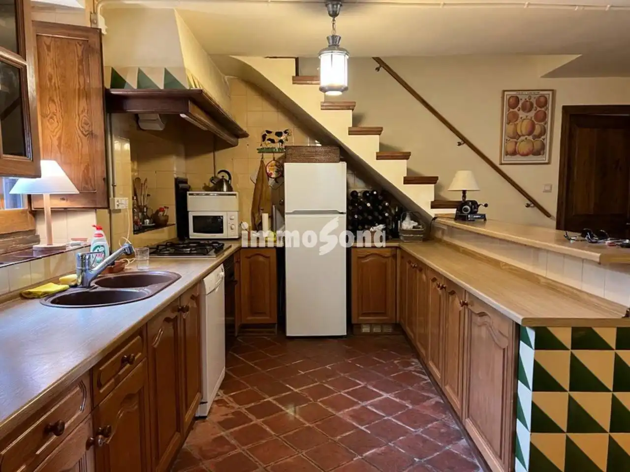 Cocina de Finca rústica en venta en Argelaguer con Calefacción, Jardín privado y Terraza