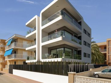 New build Flat with pool for sale in Calle Huesca