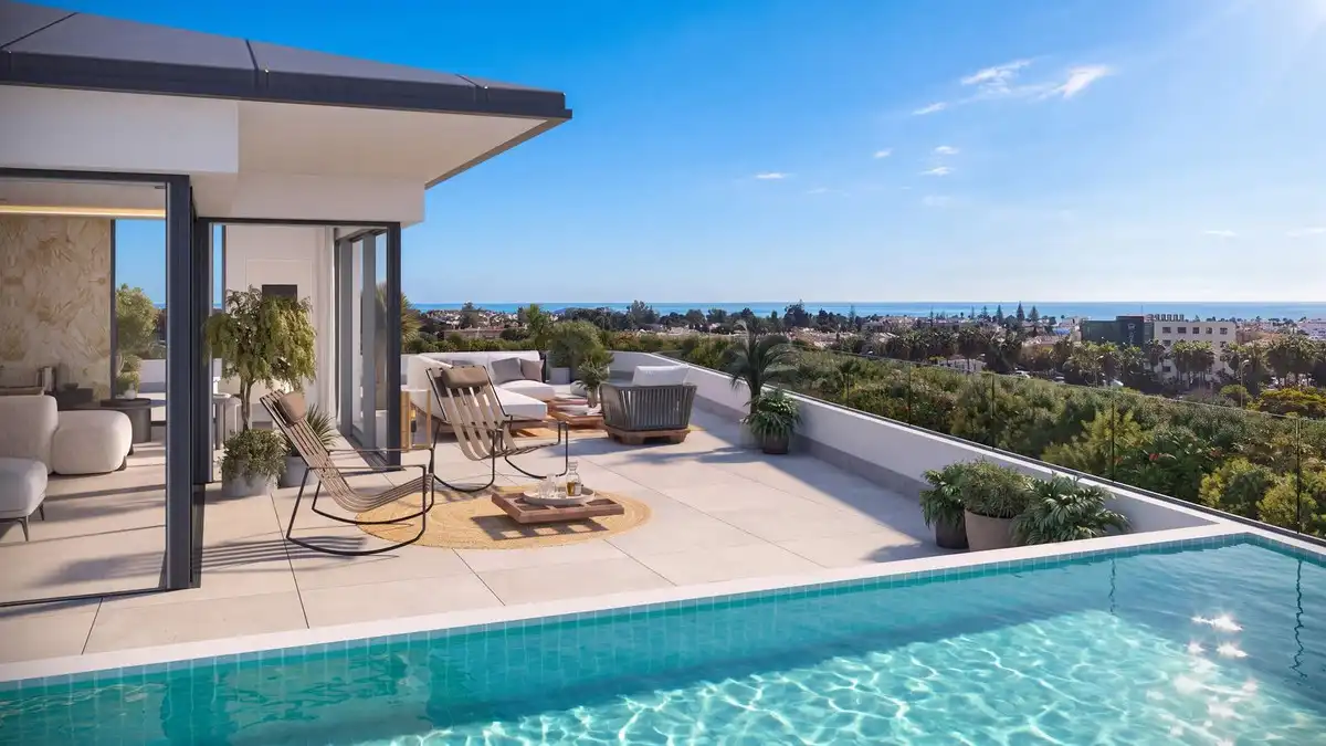 Apartment with pool for sale in San Pedro de Alcántara, imagen 4