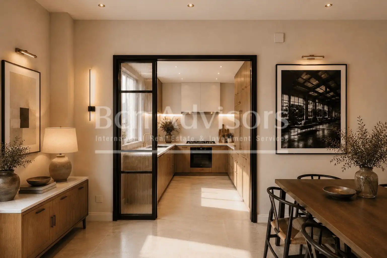 Kitchen of Flat for rent in Barcelona  with Air Conditioner, Heating and Terrace