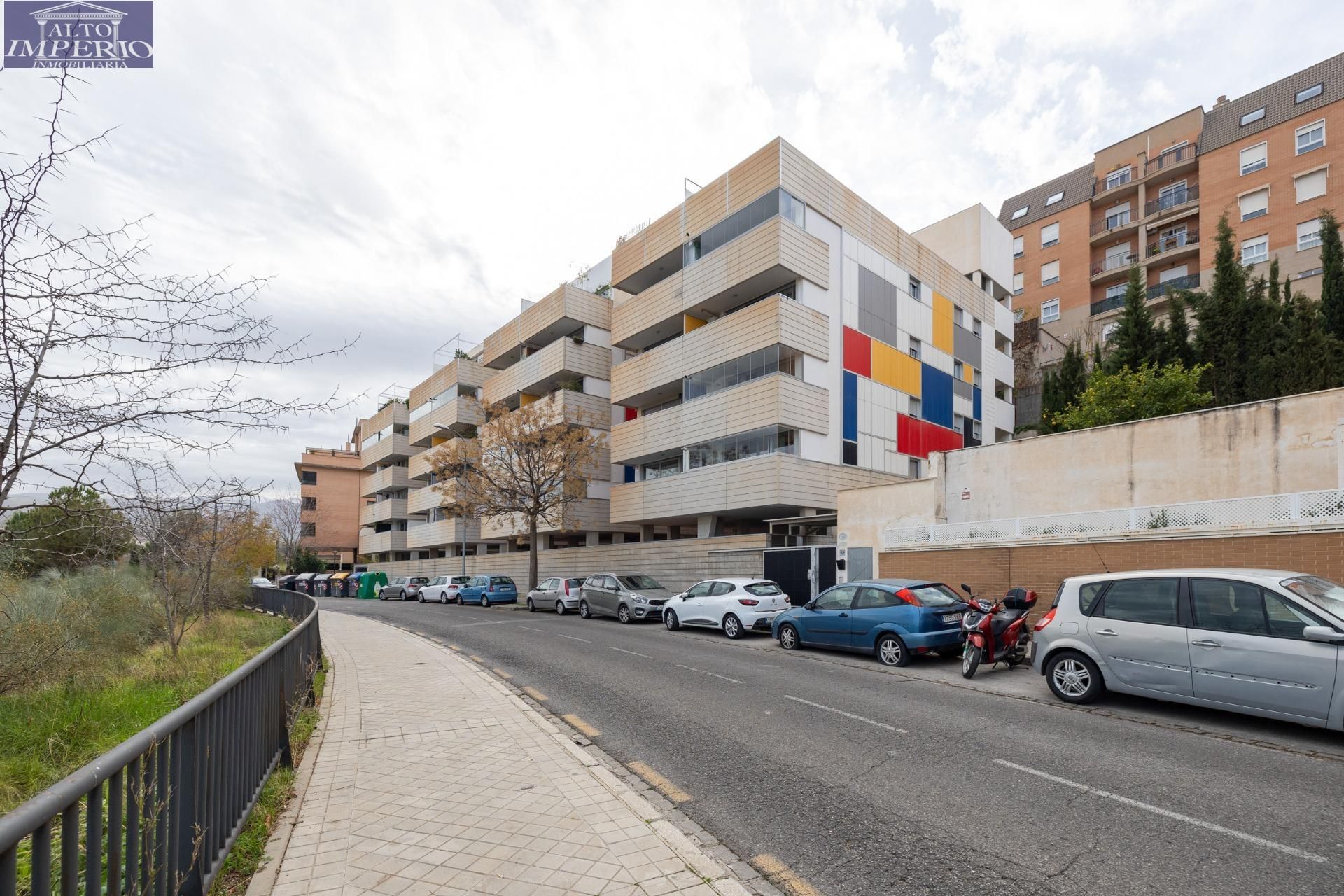 Exterior view of Flat for sale in  Granada Capital  with Heating, Terrace and Balcony