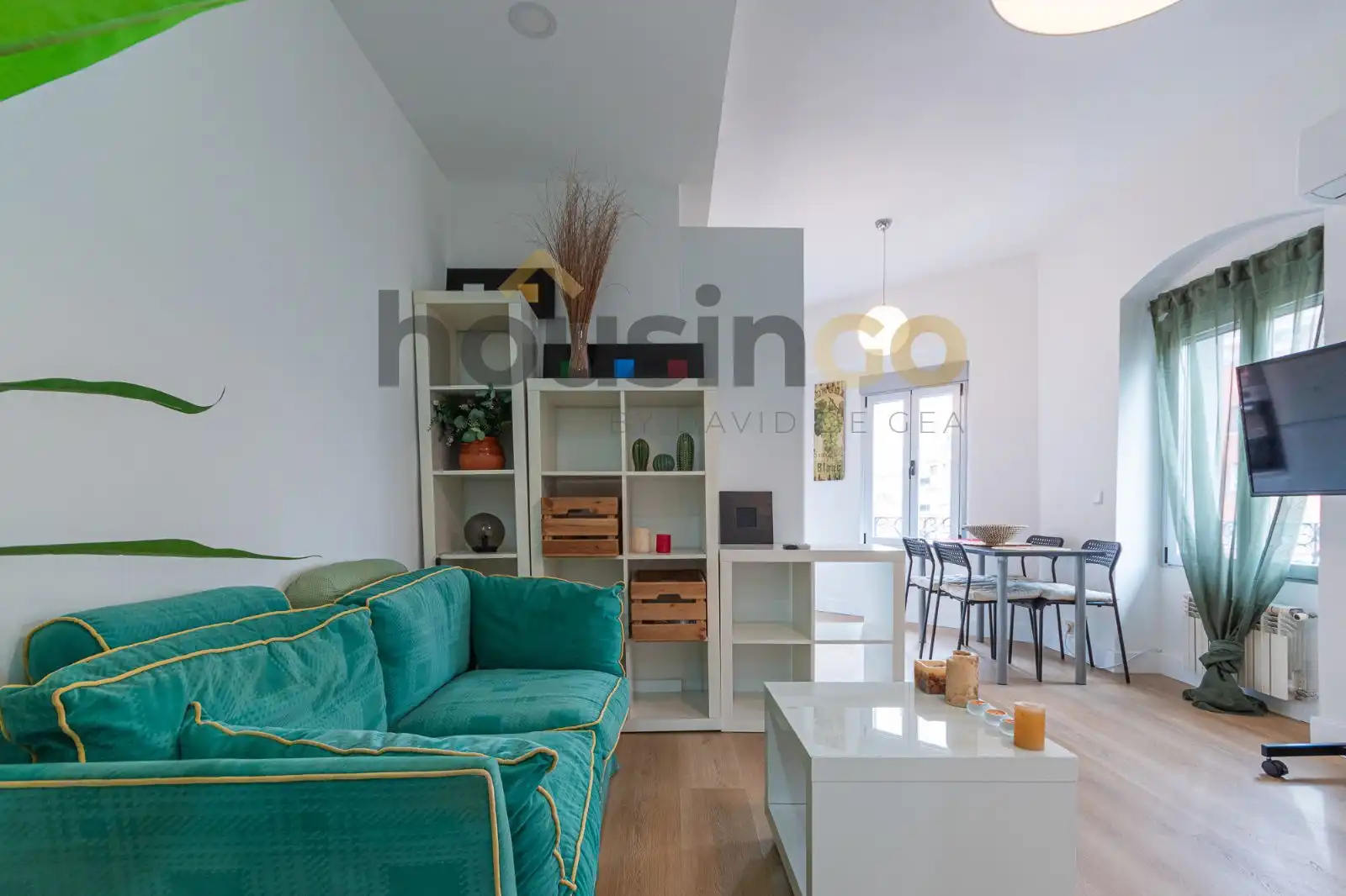 Living room of Flat for rent in Chamberí
