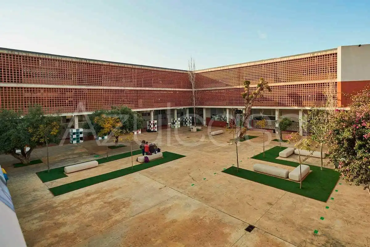 Außenansicht von Wohnung zum Verkauf in El Campello mit Klimaanlage, Privatgarten und Parkett