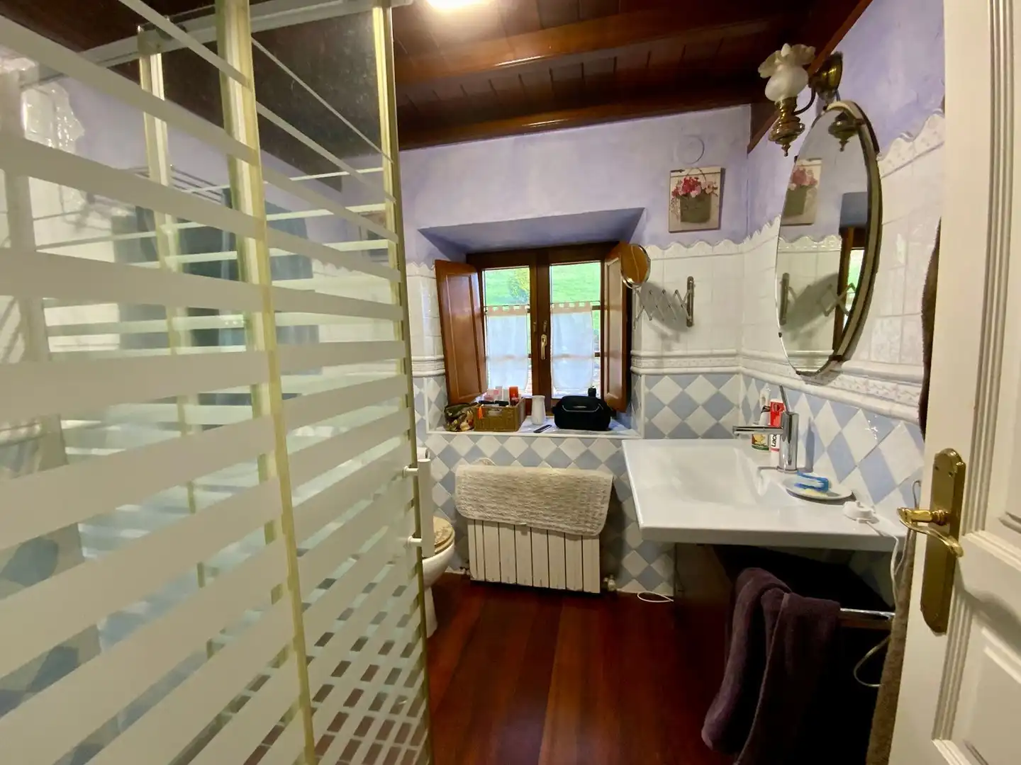 Bathroom of Houses for sale in Coaña  with Heating, Terrace and Storage room