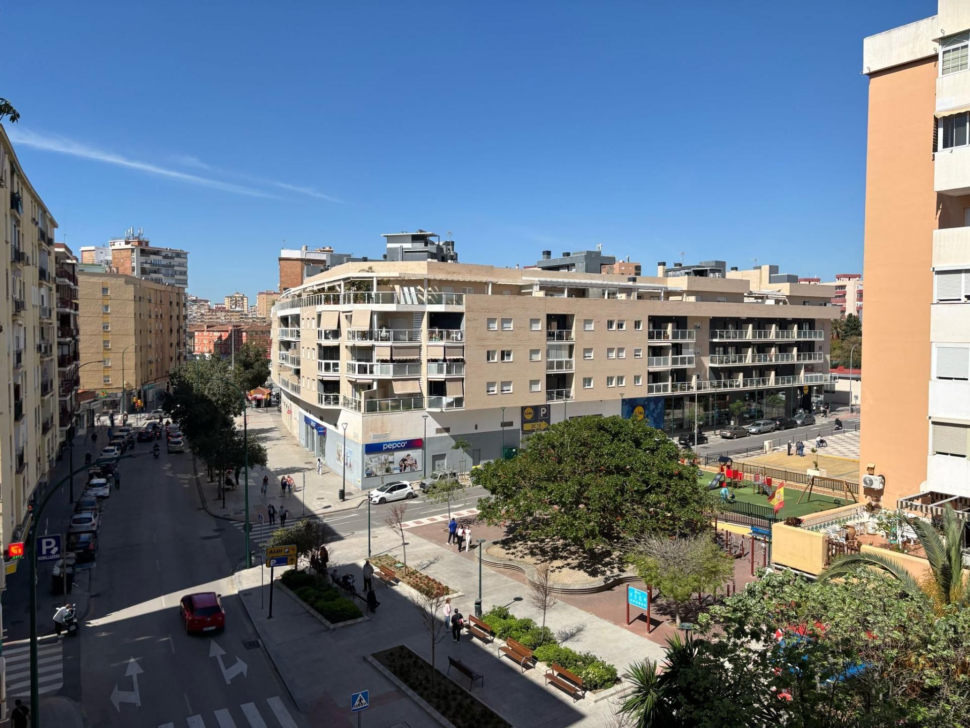 Exterior view of Flat for sale in Málaga Capital  with Air Conditioner, Heating and Terrace