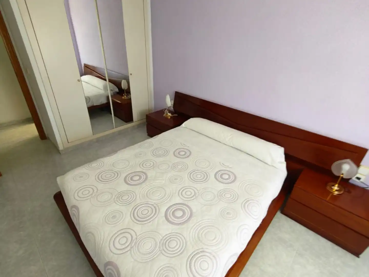 Bedroom of Flat for rent in Murcia  with Furnished, Washing machine and Balcony
