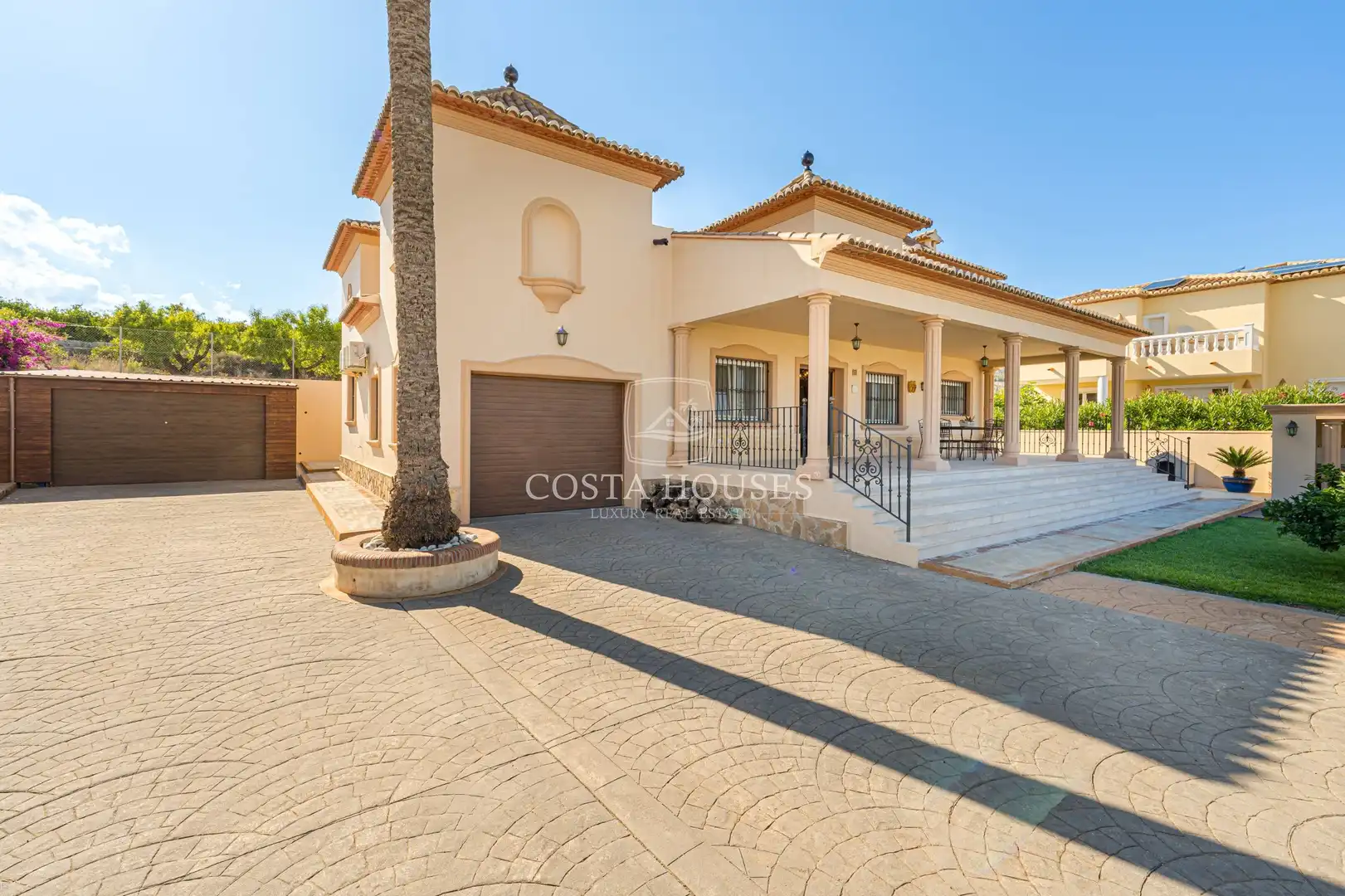 Exterior view of Houses for sale in Beniarbeig  with Air Conditioner, Heating and Private garden