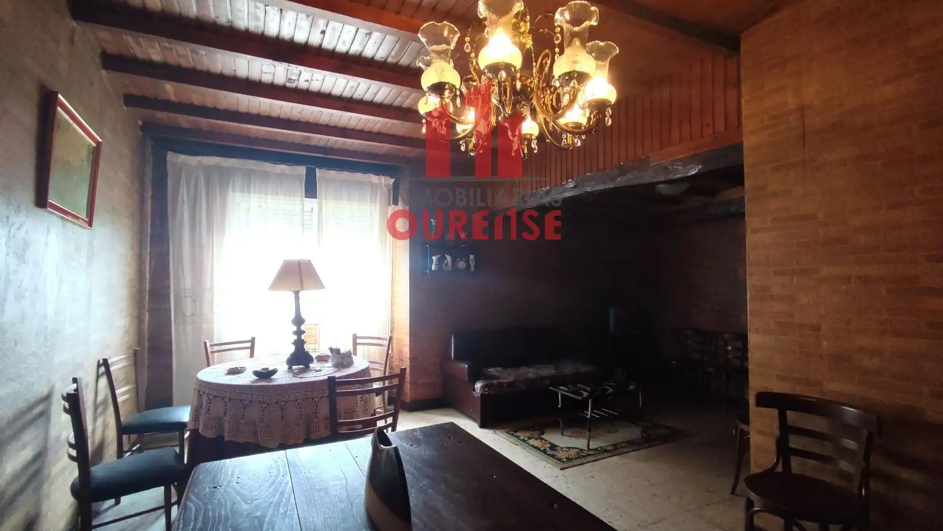 Sala de estar de Casa o chalet en venta en O Pereiro de Aguiar  con Terraza, Amueblado y Balcón