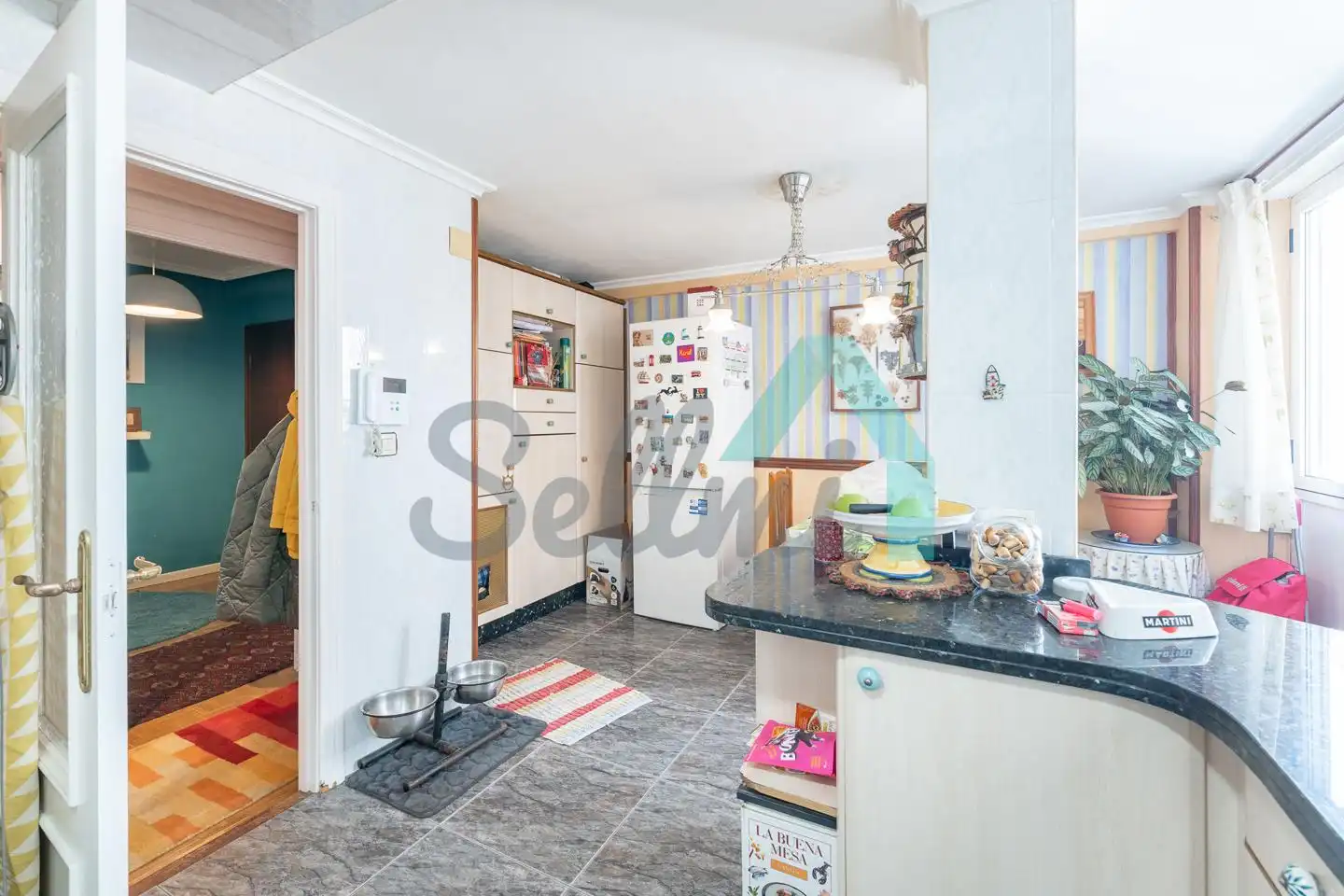 Cocina de Piso en venta en Gijón  con Calefacción, Parquet y Trastero