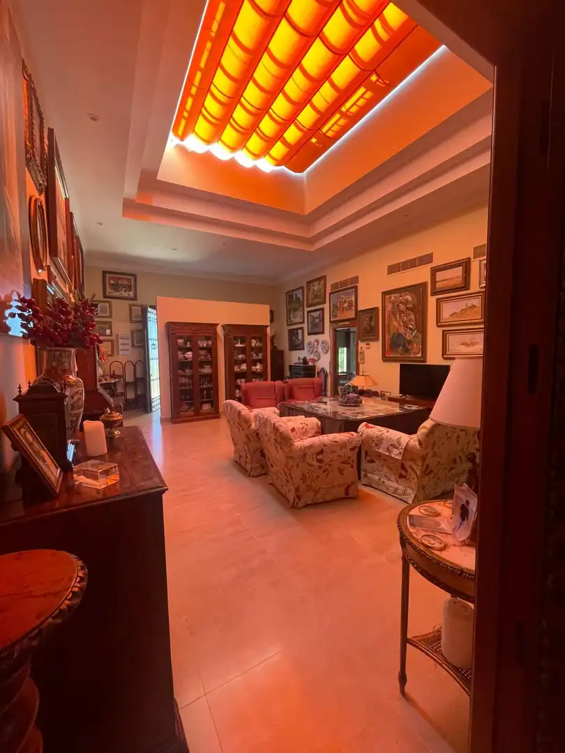 Sala de estar de Finca rústica en venta en Ayamonte con Jardín privado y Terraza