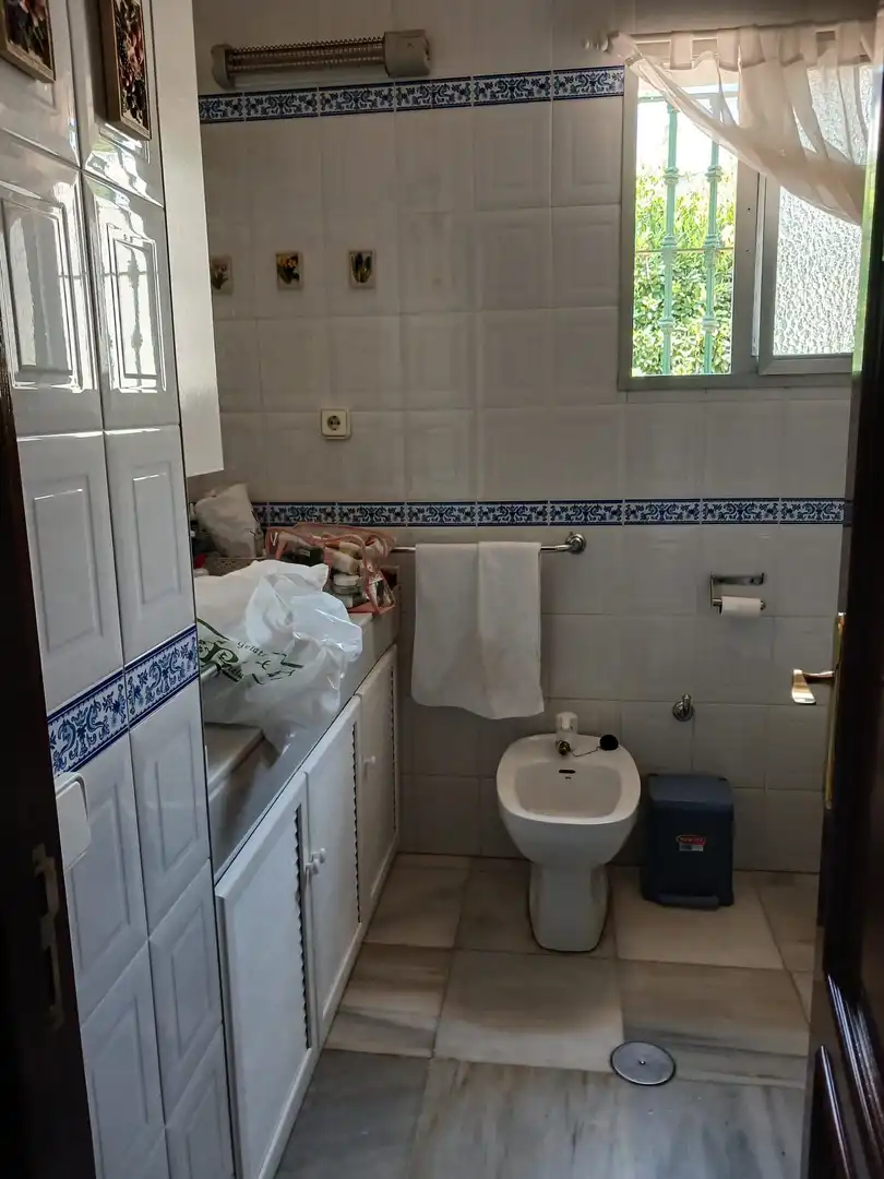 Baño de Casa o chalet en venta en El Puerto de Santa María con Calefacción, Jardín privado y Amueblado
