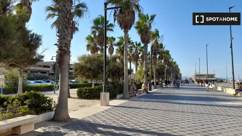 Vista exterior de Pis de lloguer en Valencia amb Aire condicionat, Calefacció i Moblat