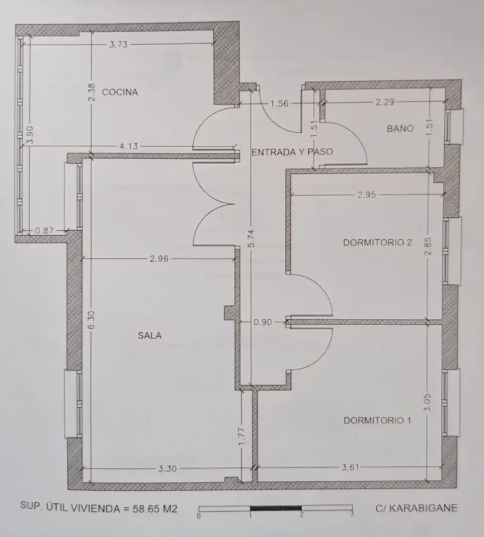 Wohnung zum Verkauf in Barrio de Karabigane, Berango