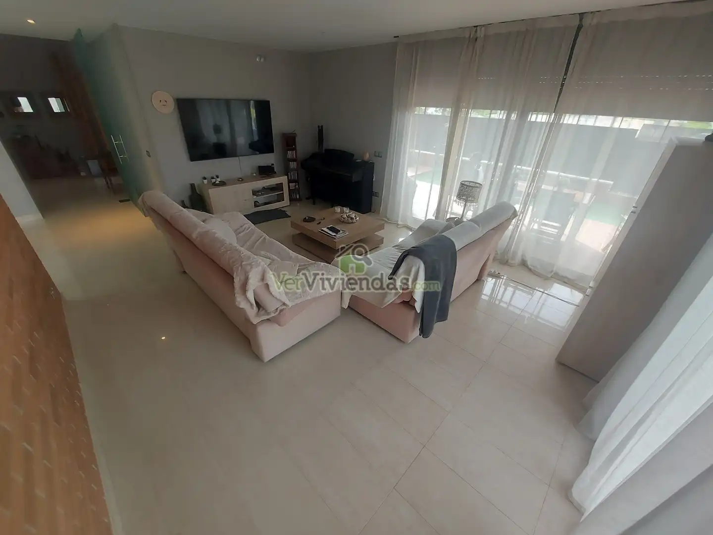 Sala d'estar de Casa o xalet en venda en Piera amb Aire condicionat, Calefacció i Jardí privat
