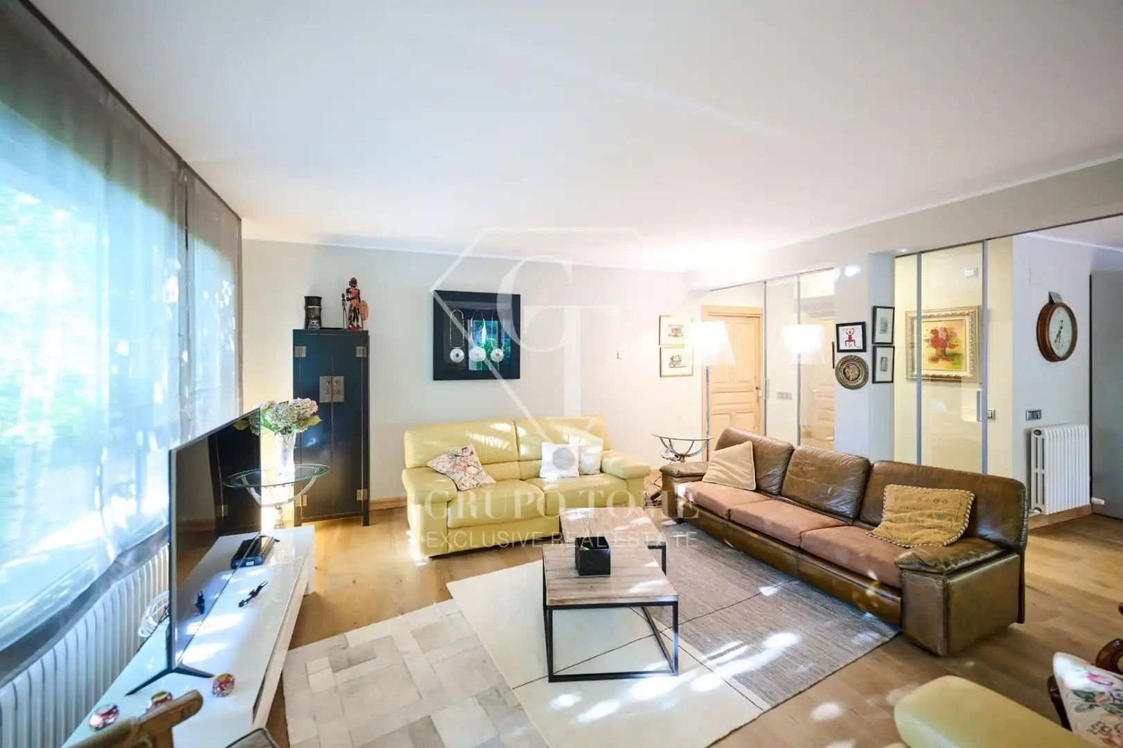 Sala de estar de Casa o chalet en venta en Ayegui / Aiegi con Aire acondicionado, Calefacción y Jardín privado