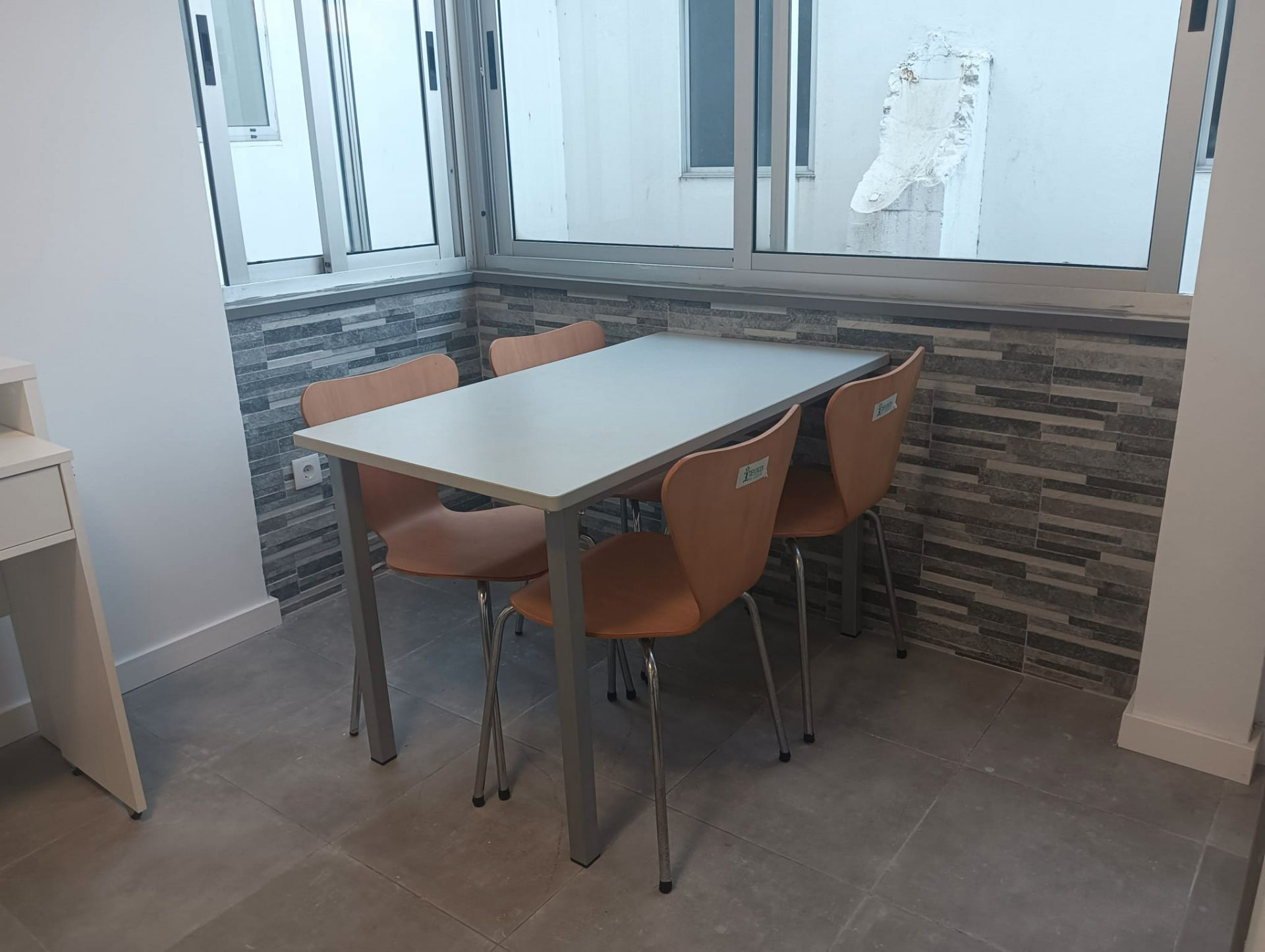 Dining room of Flat to rent in Ferrol  with Furnished, Oven and Washing machine