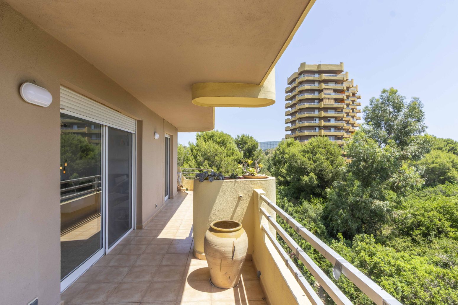 Garden of Flat for sale in  Valencia Capital  with Air Conditioner, Heating and Terrace