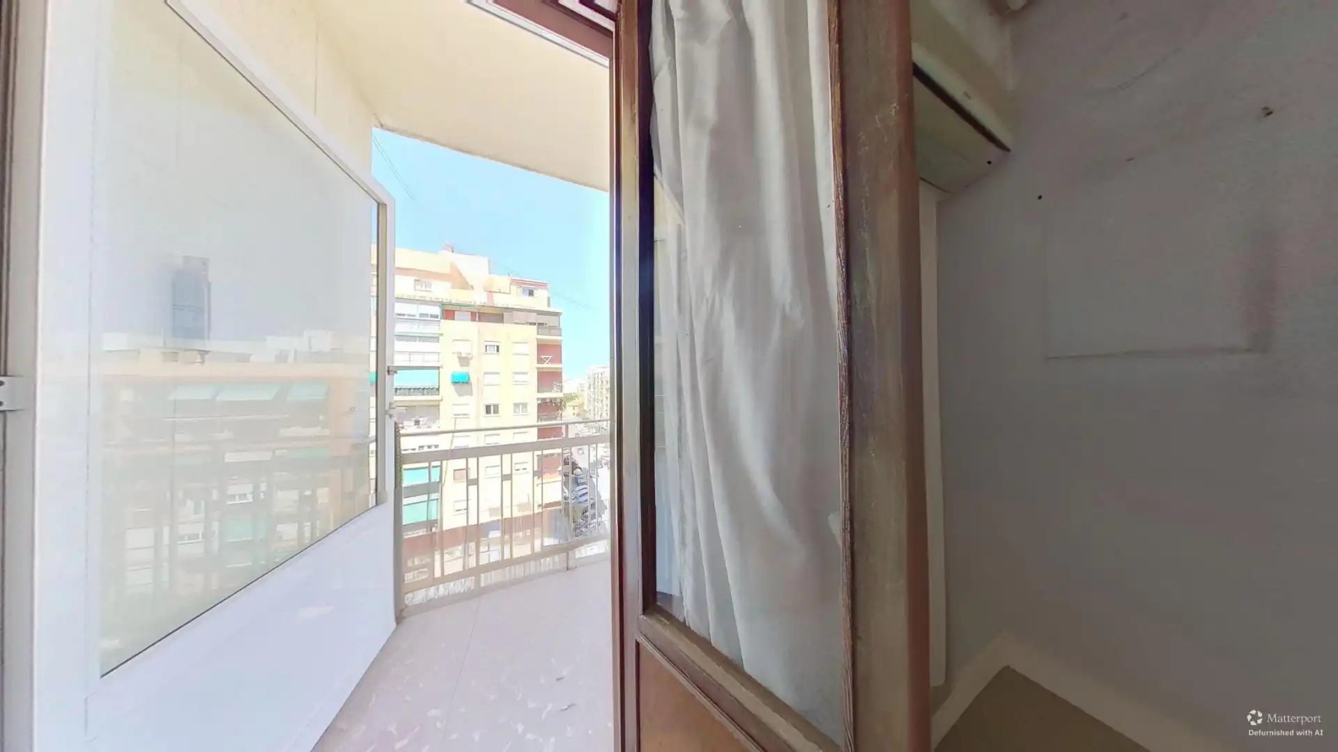 Balcony of Flat for sale in Valencia  with Air Conditioner, Terrace and Storage room