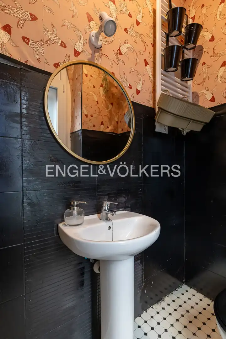 Baño de Piso de alquiler en Madrid con Aire acondicionado, Calefacción y Parquet