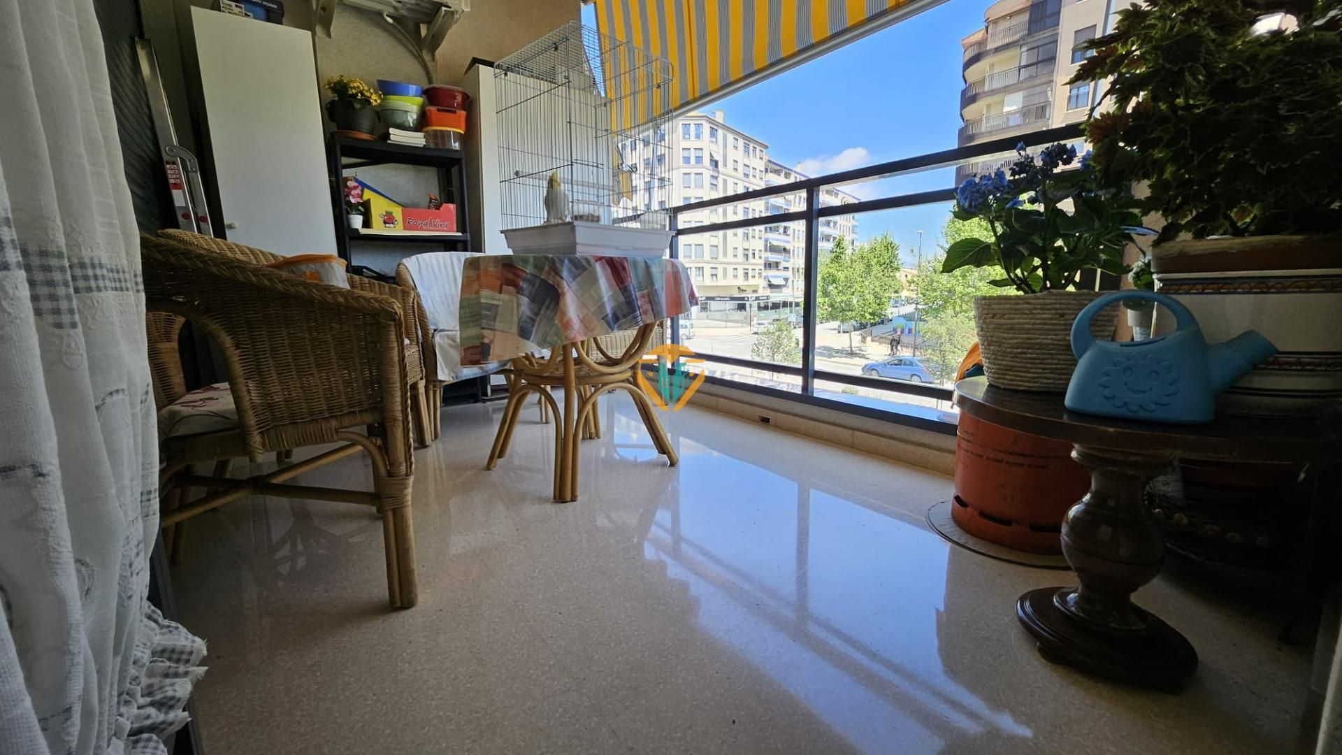 Balcony of Flat for sale in Villajoyosa / La Vila Joiosa  with Air Conditioner, Heating and Terrace
