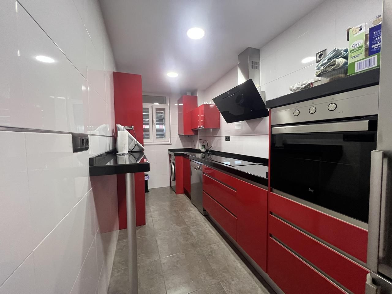 Kitchen of Flat to rent in Benalmádena  with Air Conditioner, Terrace and Furnished