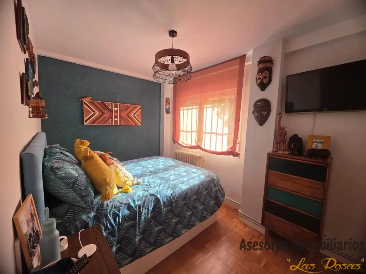 Schlafzimmer von Wohnung zum Verkauf in Madrid mit Klimaanlage, Heizung und Parkett