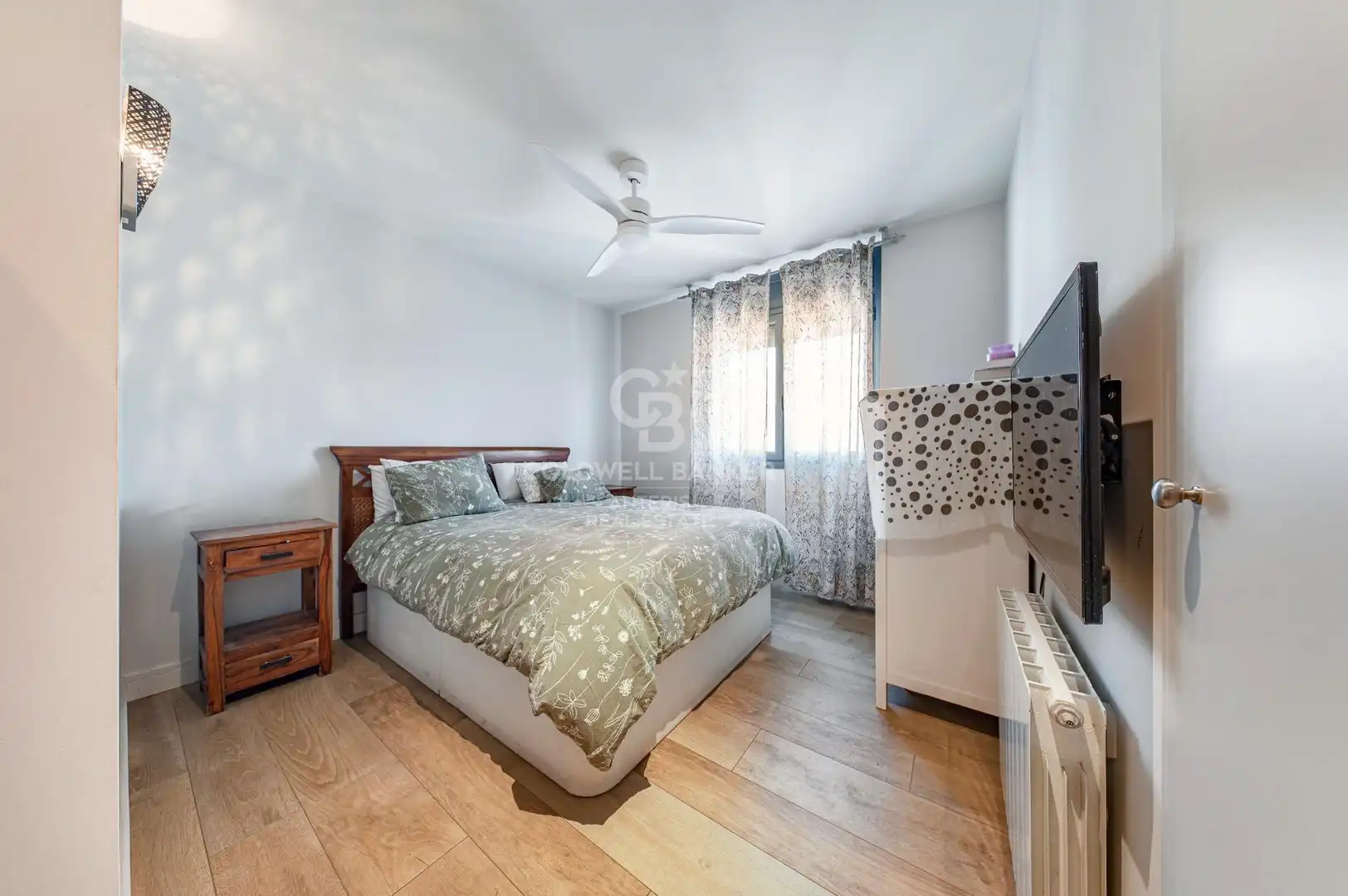 Bedroom of Attic for sale in Badalona  with Air Conditioner, Heating and Terrace