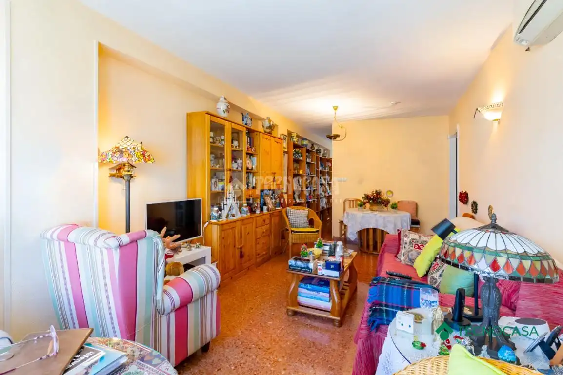 Sala de estar de Piso en venta en Roquetas de Mar con Aire acondicionado