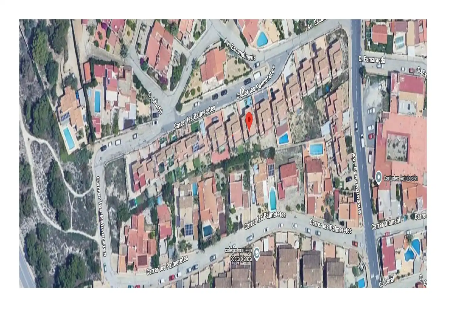 Casa adosada en venda en L'Alfàs del Pi amb Aire condicionat, Jardí privat i Terrassa