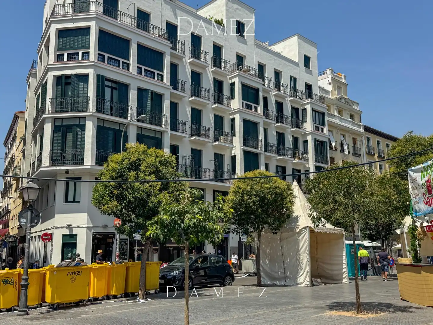 Vista exterior de Piso de alquiler en Madrid con Aire acondicionado, Calefacción y Amueblado