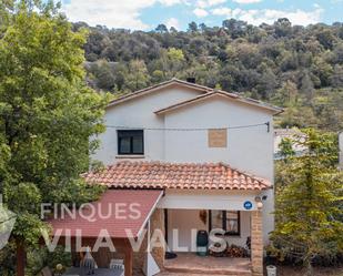 Exterior view of House or chalet for sale in Sant Quirze Safaja  with Heating, Private garden and Terrace