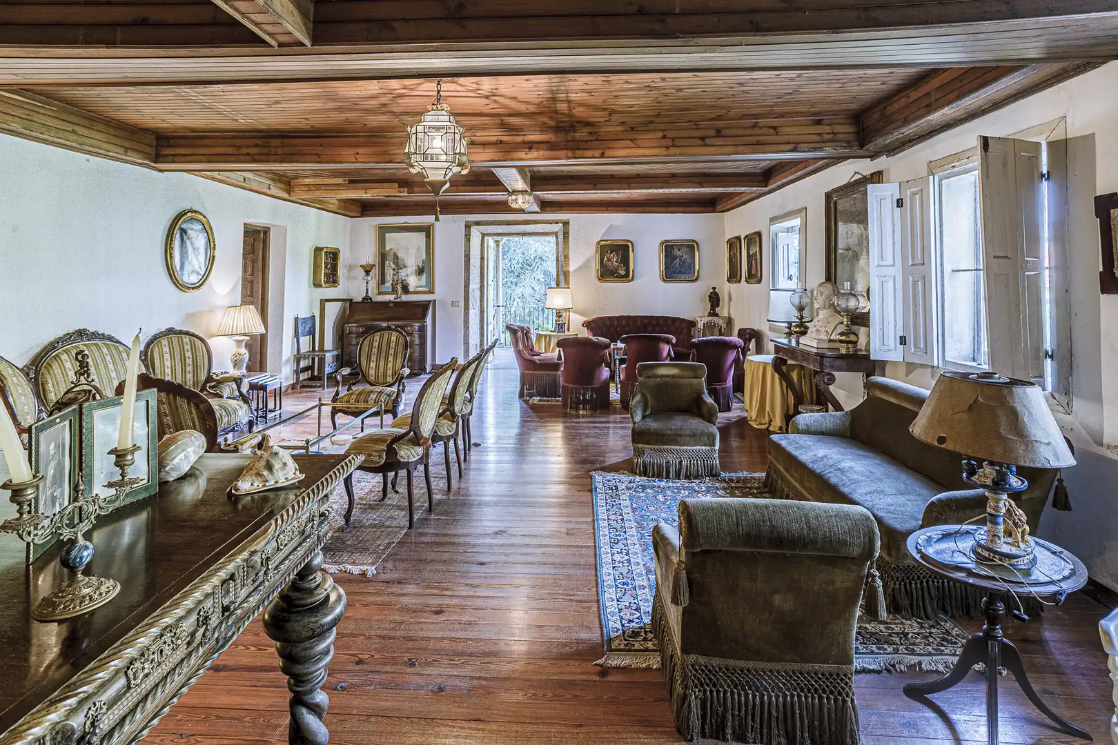 Sala de estar de Finca rústica en venta en Pontevedra Capital 