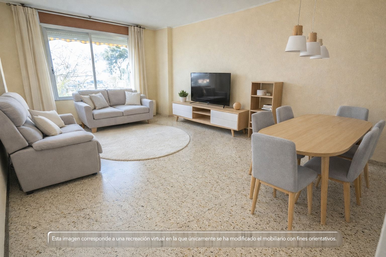 Sala d'estar de Pis en venda en  Tarragona Capital amb Aire condicionat, Moblat i Forn