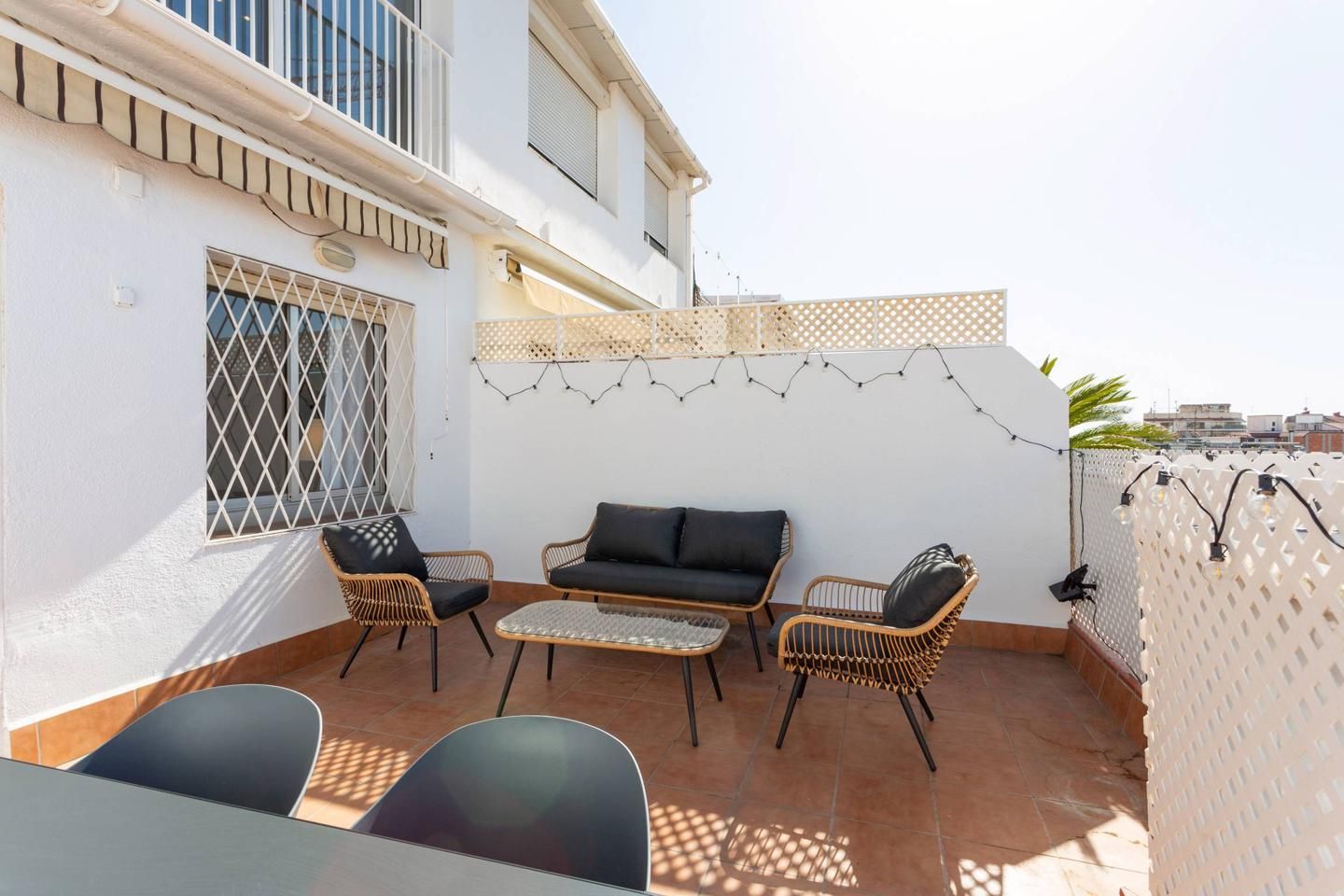 Terrassa de Pis de lloguer en  Barcelona Capital amb Aire condicionat, Terrassa i Moblat