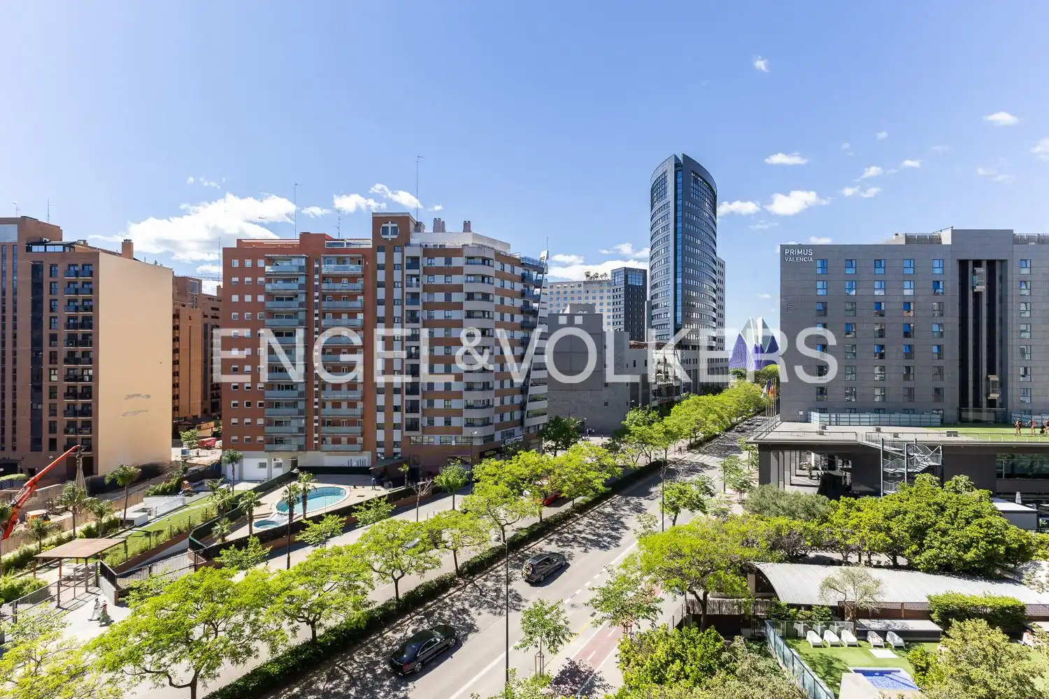 Vista exterior de Pis de lloguer en Valencia amb Aire condicionat, Calefacció i Parquet