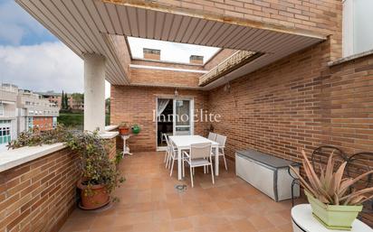 Terrasse von Dachboden zum verkauf in  Madrid Capital mit Klimaanlage, Heizung und Parkett