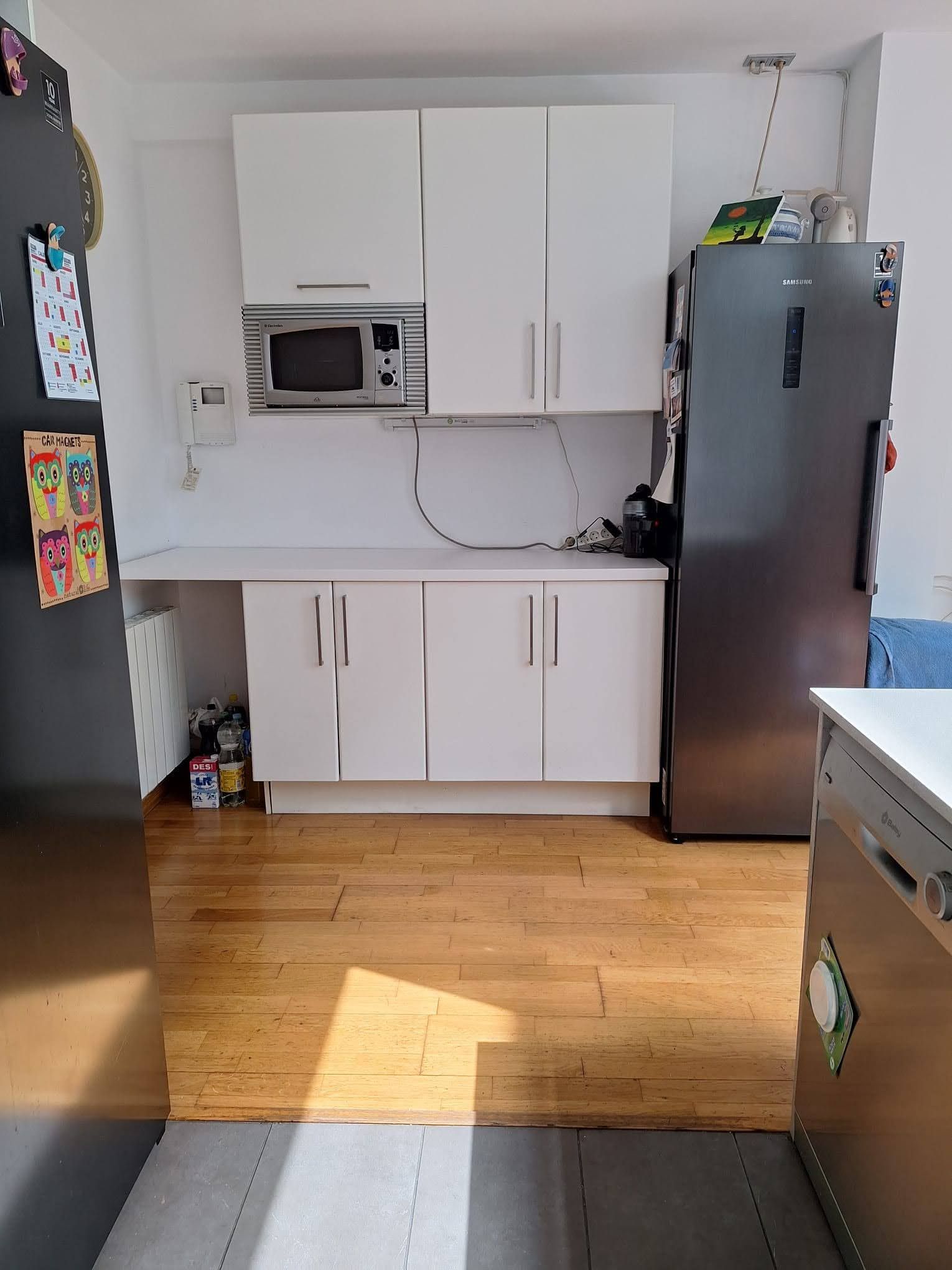 Cuina de Dúplex en venda en Badalona amb Aire condicionat, Calefacció i Parquet