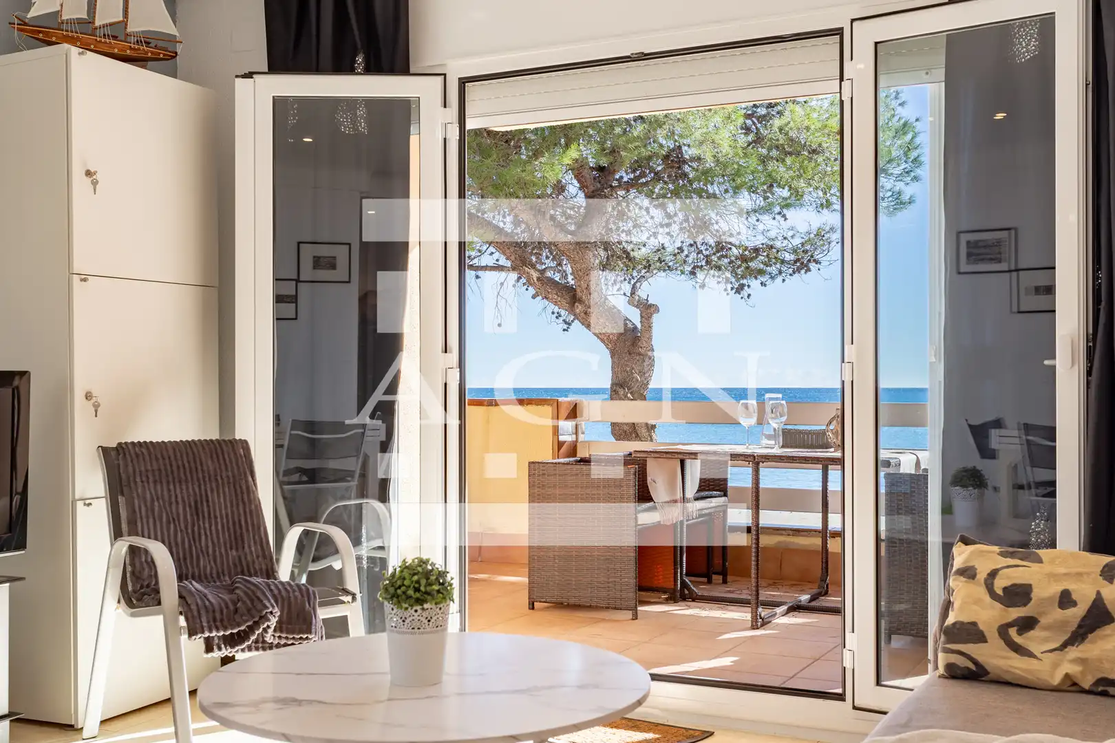 Bedroom of Flat for sale in Mont-roig del Camp  with Terrace, Furnished and Oven