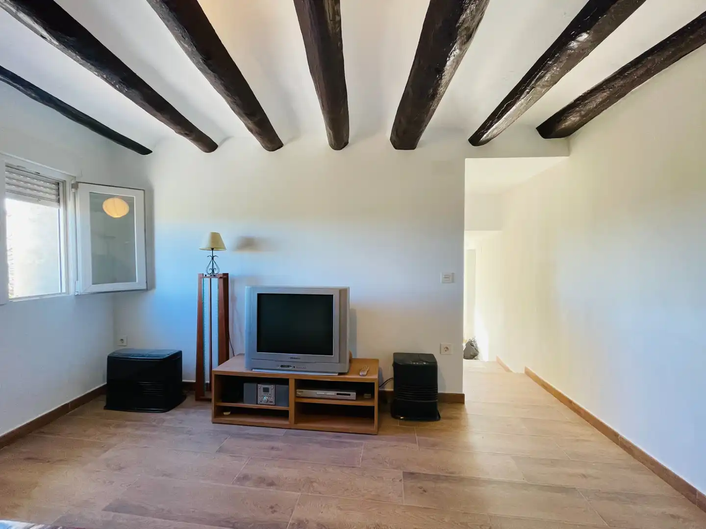 Sala de estar de Casa adosada en venta en Magallón con Amueblado
