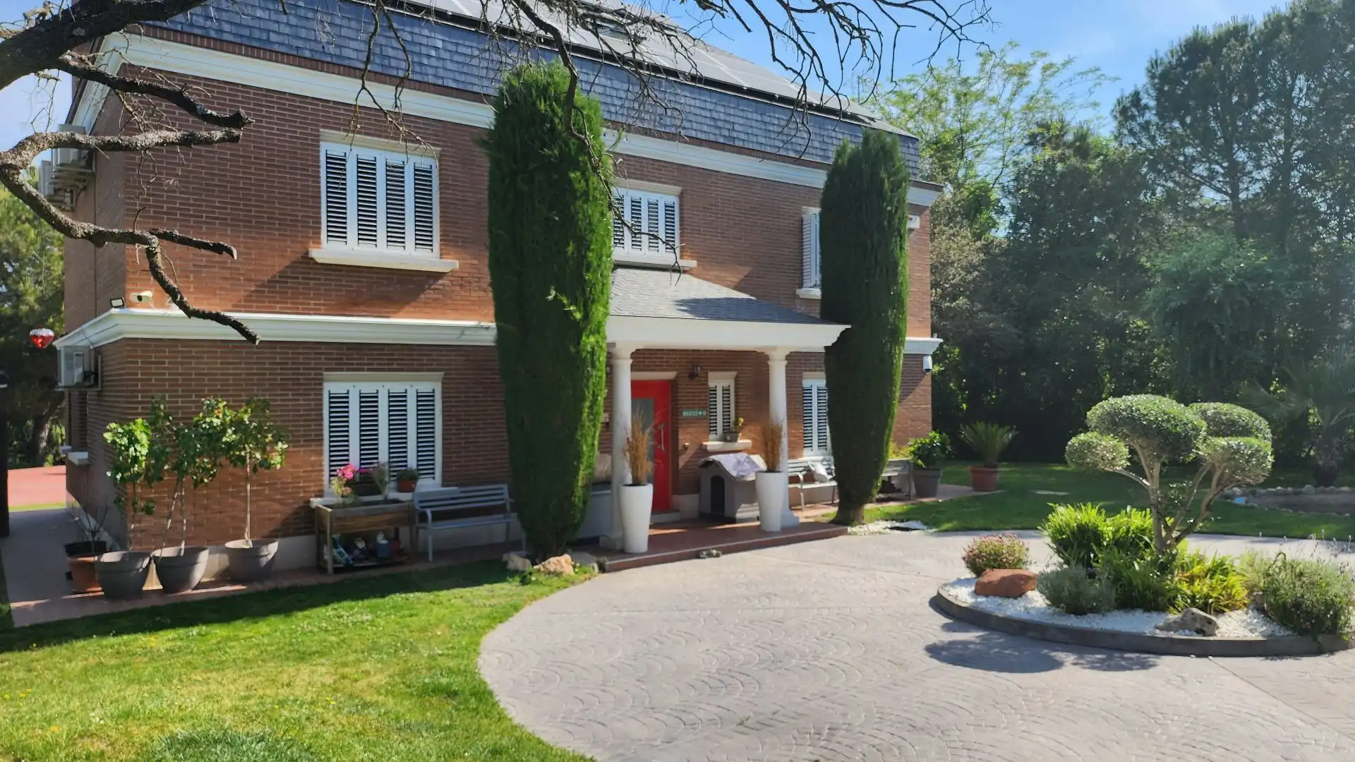 Vista exterior de Casa o chalet en venta en Villaviciosa de Odón con Aire acondicionado, Calefacción y Terraza