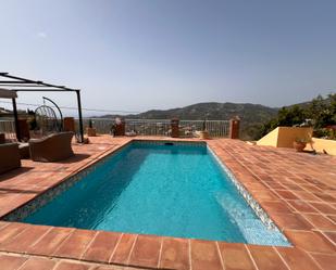 Swimming pool of Country house for sale in Torrox  with Air Conditioner, Private garden and Terrace
