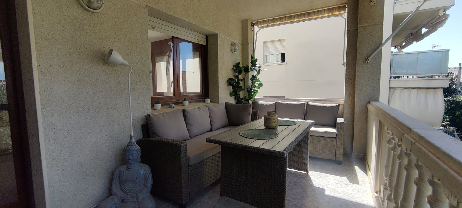 Terrace of Flat for sale in Cunit  with Air Conditioner, Heating and Oven