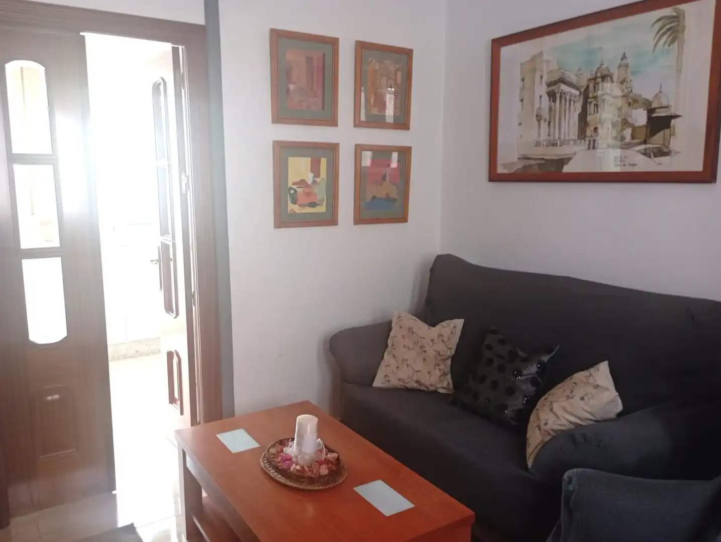 Sala d'estar de Casa o xalet de lloguer en Málaga amb Aire condicionat, Calefacció i Terrassa