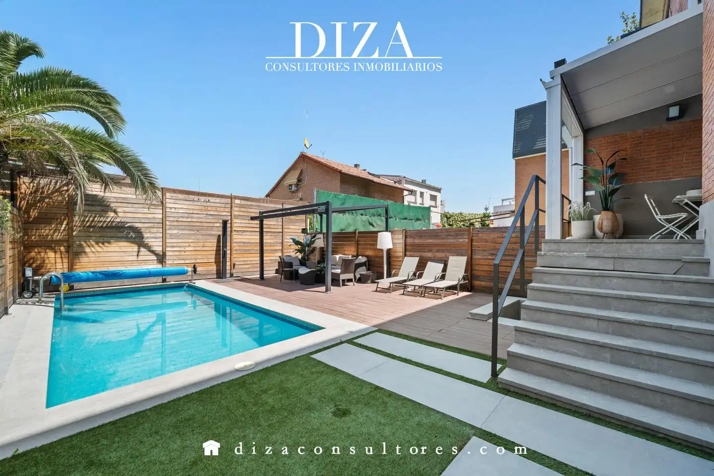 Terraza de Casa o chalet en venta en Madrid con Aire acondicionado, Calefacción y Terraza