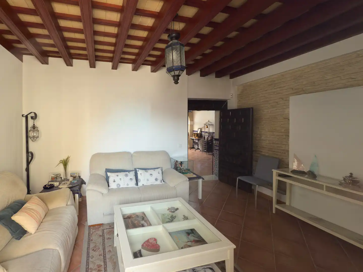 Sala de estar de Casa o chalet en venta en El Puerto de Santa María con Aire acondicionado, Terraza y Trastero
